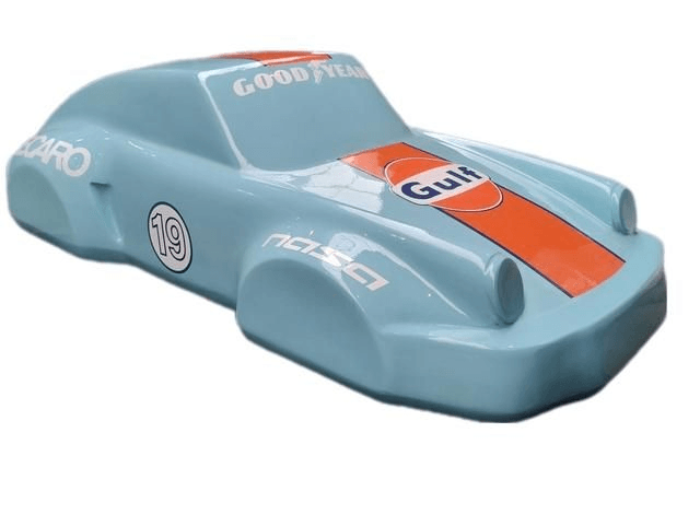 Pop Art racing sculptuur xxl