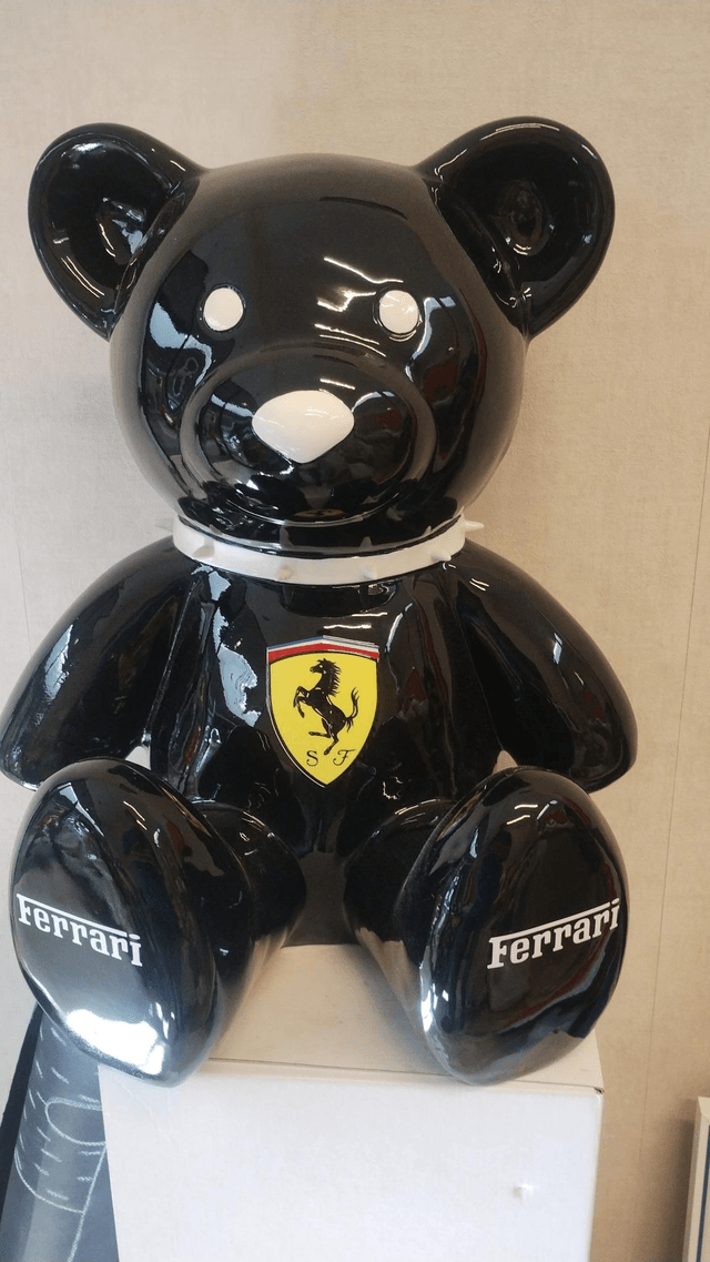 BEURSPROMO Ferrari beer met ketting