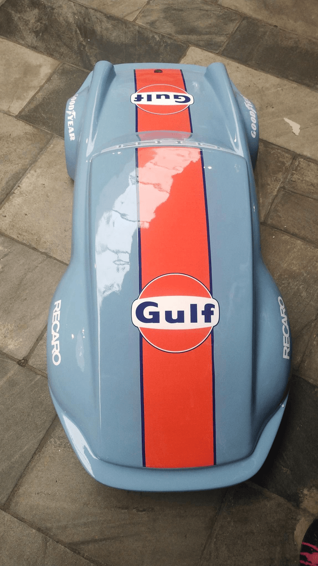 Pop Art racing sculptuur xxl