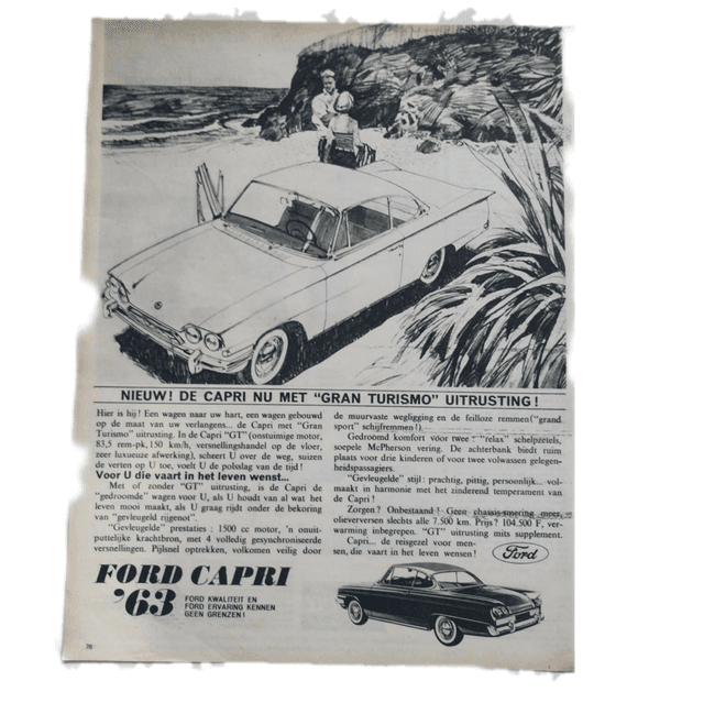 Ford capri 1963